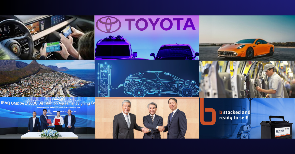 AMENA Auto Monthly Review – August 2025