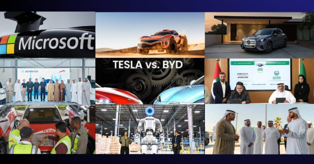 Global and MENA Automotive Industry January 2026 Update: EVs, Autonomy, AI and Market Shifts 1